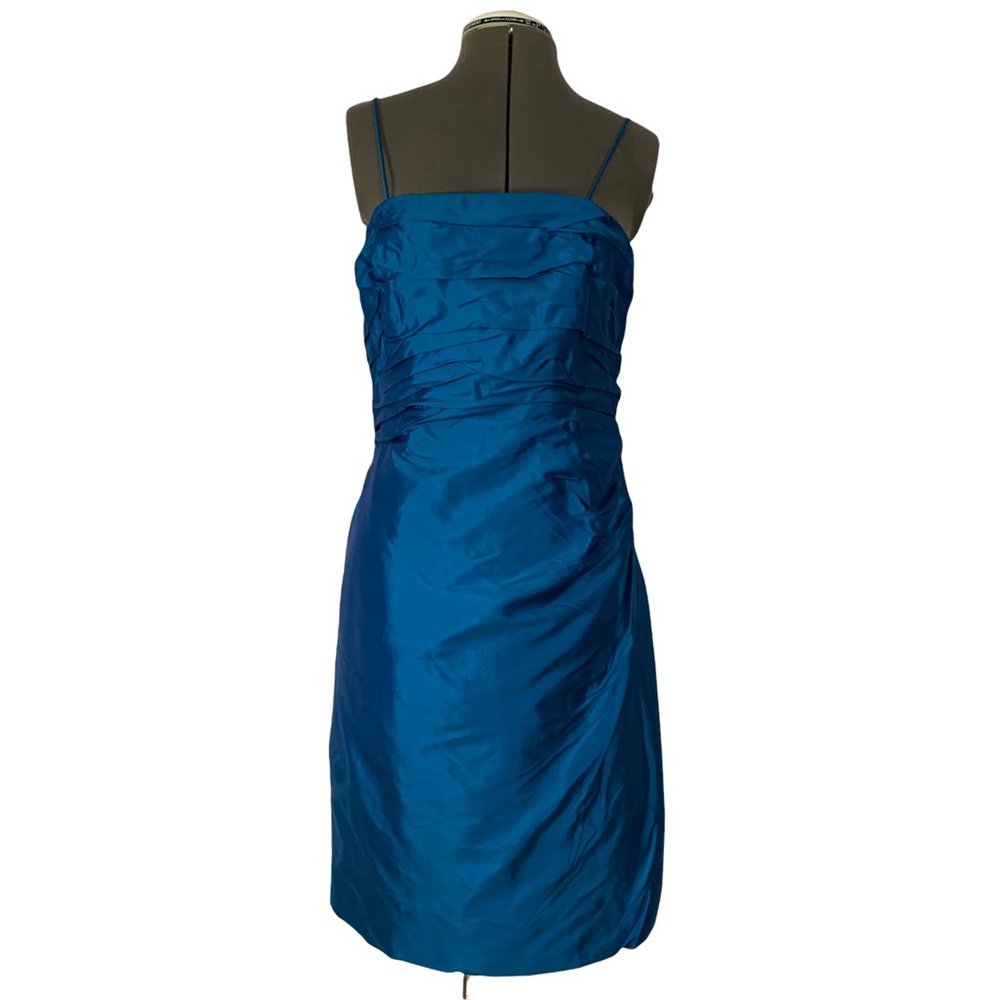 Marisa Baratelli Silk Ruched Dress
